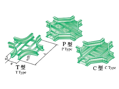 XQJ-TJ-T、P、C-04型大跨距水平四通橋架